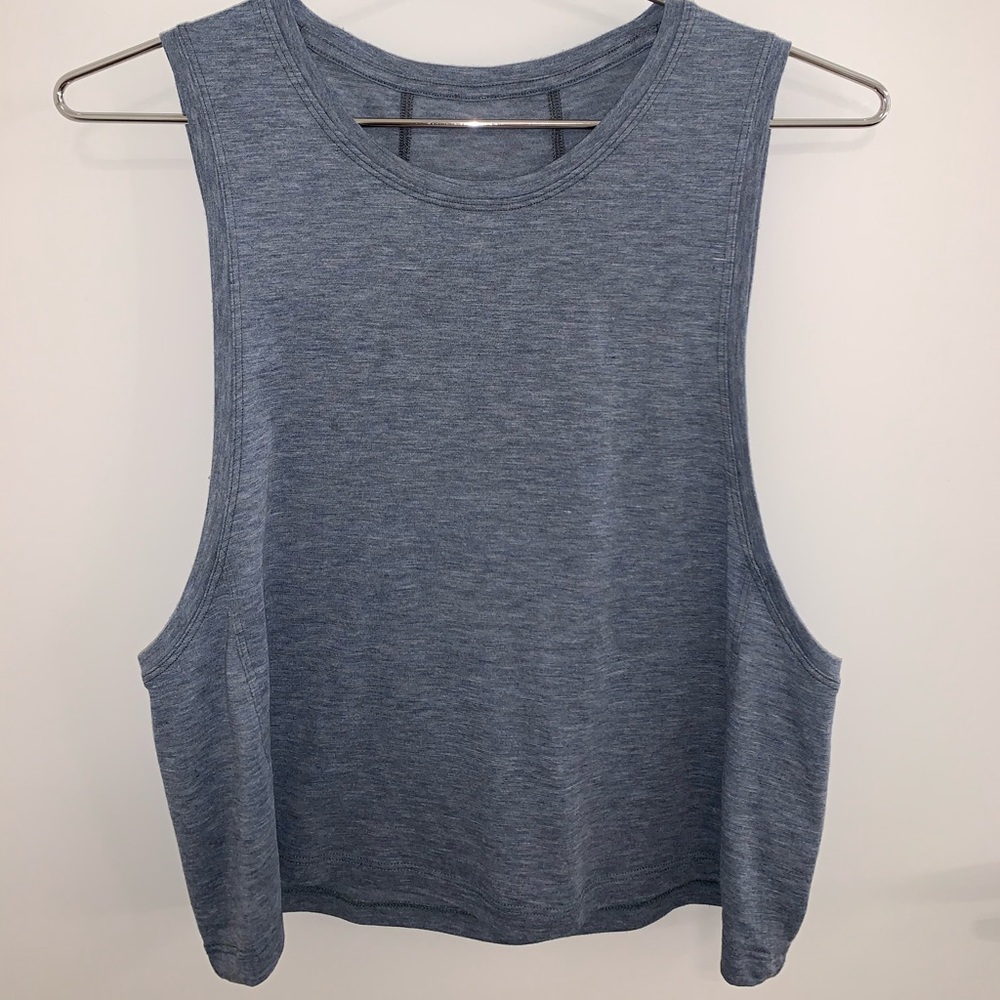 Lululemon Blue Muscle Tank